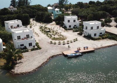 Bay's Edge Aerial View - Immature landscaping