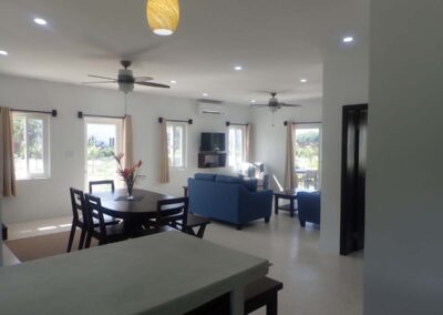 View from kitchen - don't get stuck alone cooking