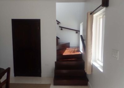 Stairs to second floor