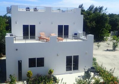 Aerial View of Bay's Edge (young landscaping)